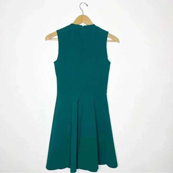 Madewell Green Anywhere Fit & Flare Dress Size 0 - Picture 6 of 7